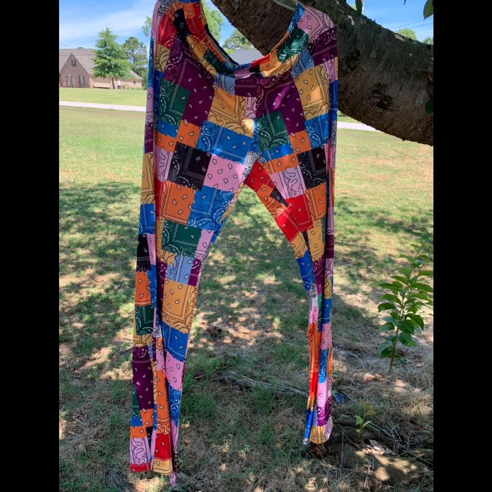 💞⭐️💙Bandanna Leggings Elastic waist XL💞💙⭐️😌
